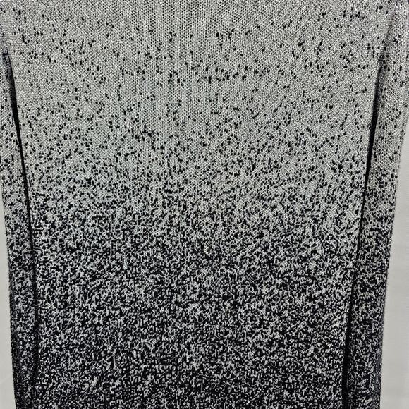 Fontana Cold Shoulder Long Tunic or Short Dress Back & Metallic Silver S… - Picture 9 of 11